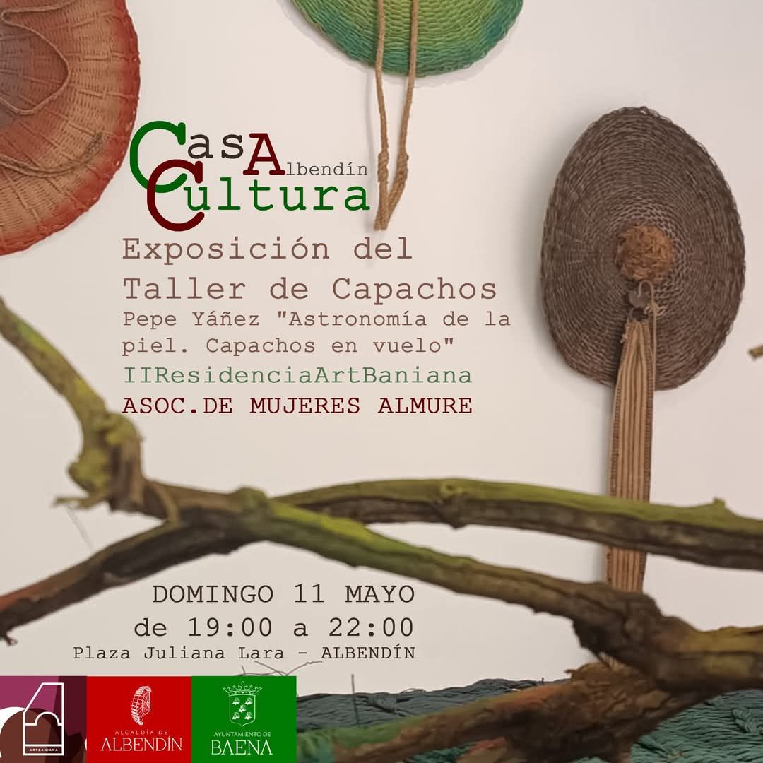 Exposición “Astronomía de la piel: capachos en vuelo”