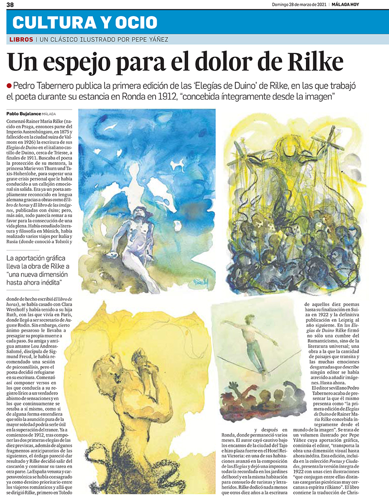 Un espejo para el dolor de Rilke