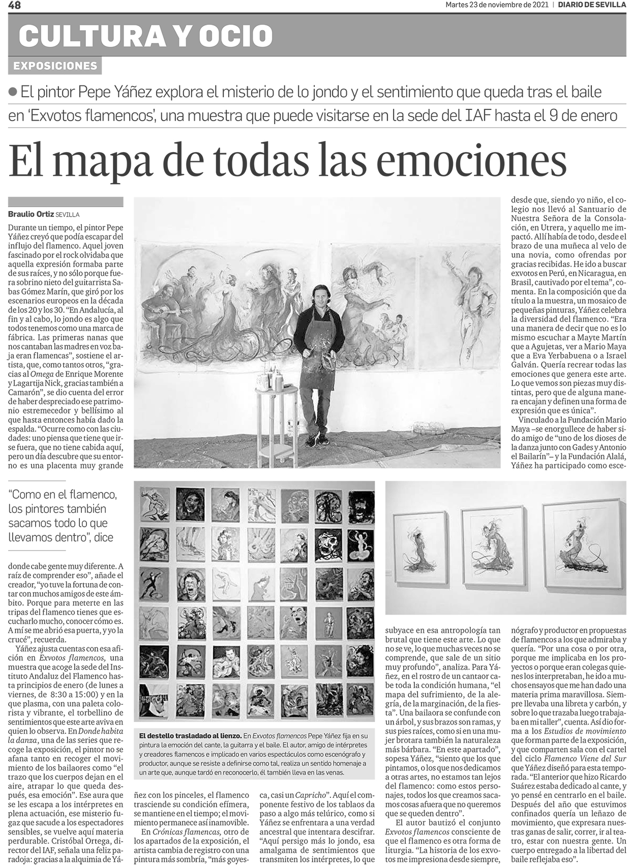 Pepe Yáñez. El mapa de todas las emociones