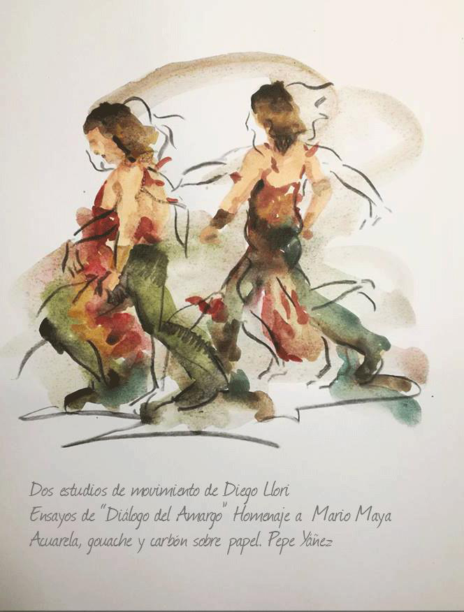 Pepe Yáñez. ESTUDIOS DE MOVIMIENTO DE DANZA