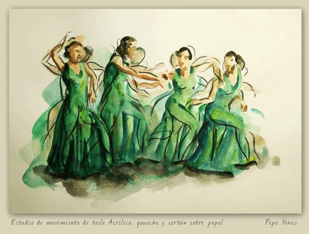 Pepe Yáñez. ESTUDIOS DE MOVIMIENTO DE DANZA