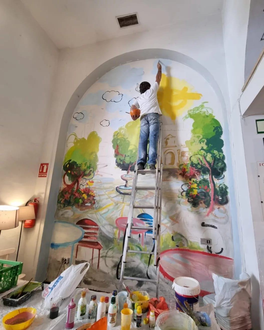 Pepe Yáñez. MURAL