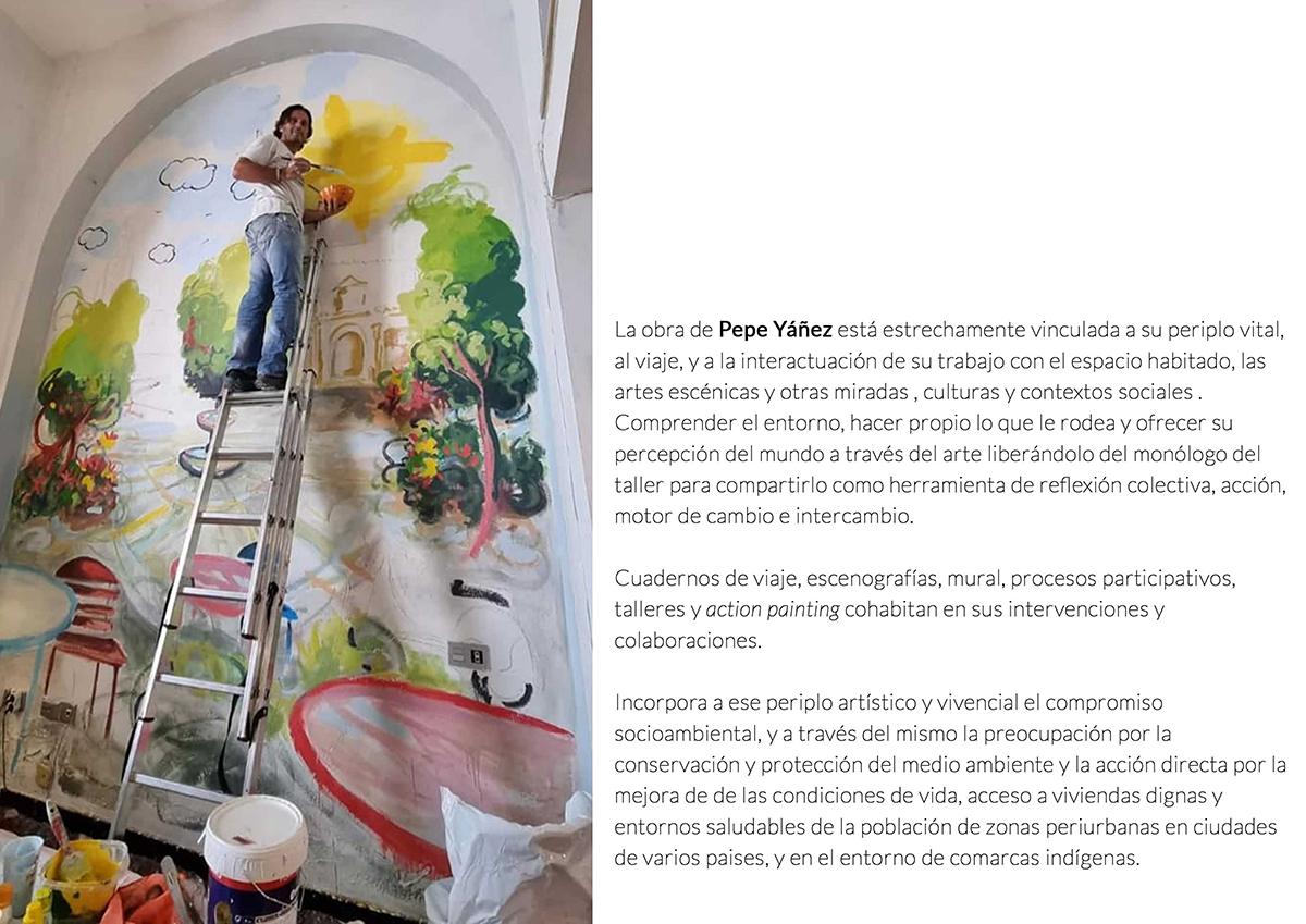 Pepe Yáñez. Arte abierto y acción social